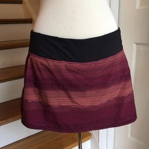 Lululemon Pace Setter Pleat Skirt Skort